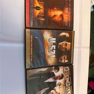 Red Dragon, U-571, RocknRolla DVD Set